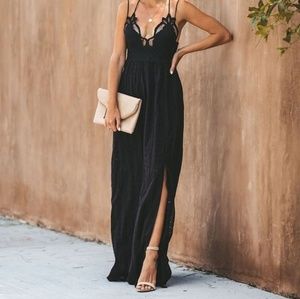 NWT Gorgeous long black dress